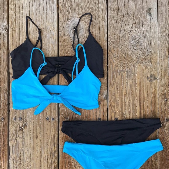 L Space Swim Lspace Flashback Bikini Top Cerulean Poshmark